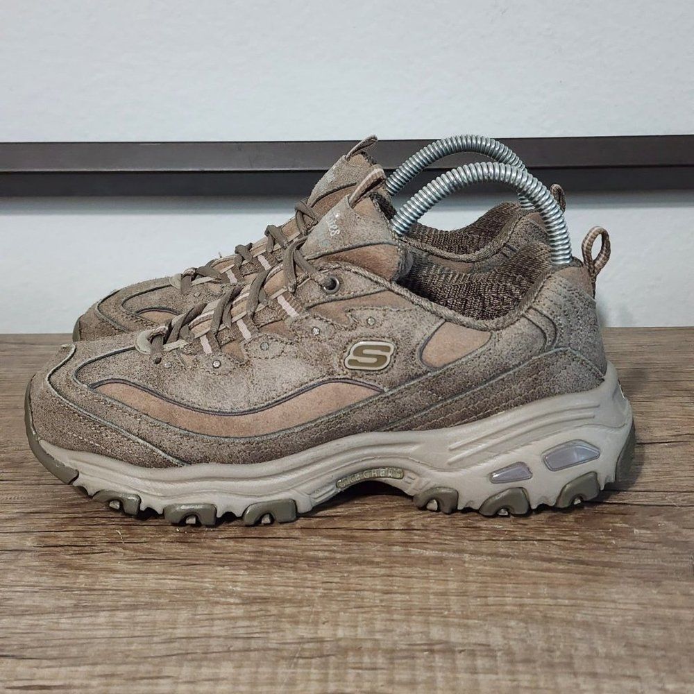 Skechers New School Women's Athletic Shoes Size 7.5 Brown
